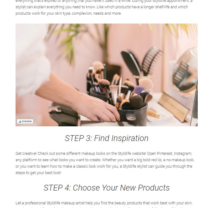 portfolio blog - live your basics