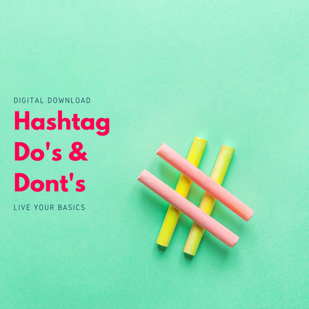hashtags do and dont's