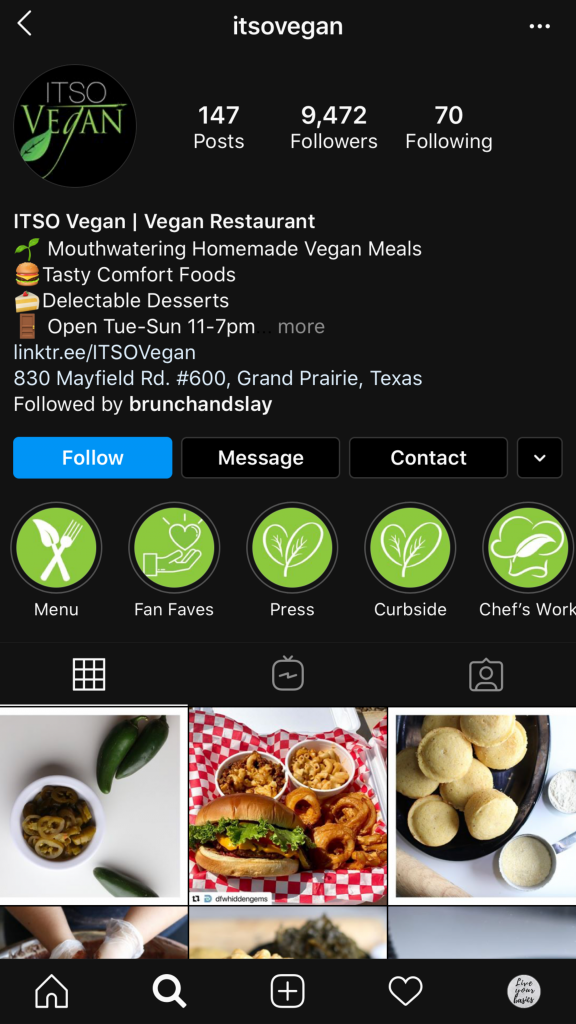 Jalisa Haggins BAS Media ITSO Vegan