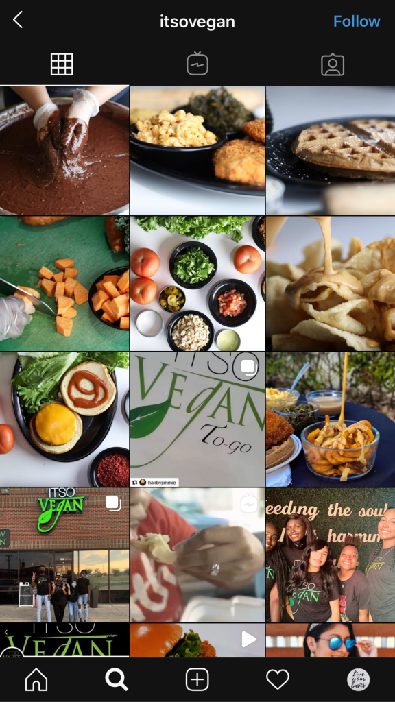 Jalisa Haggins BAS Media ITSO Vegan