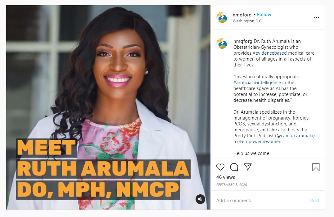 Jalisa Haggins The National Minority Quality Forum