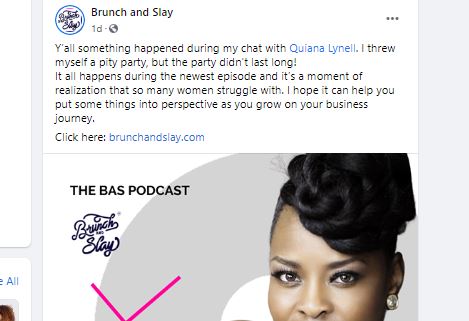 BAS Podcast social post PORTFOLIO example