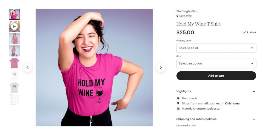 the singles shop_hold my wine description example 1