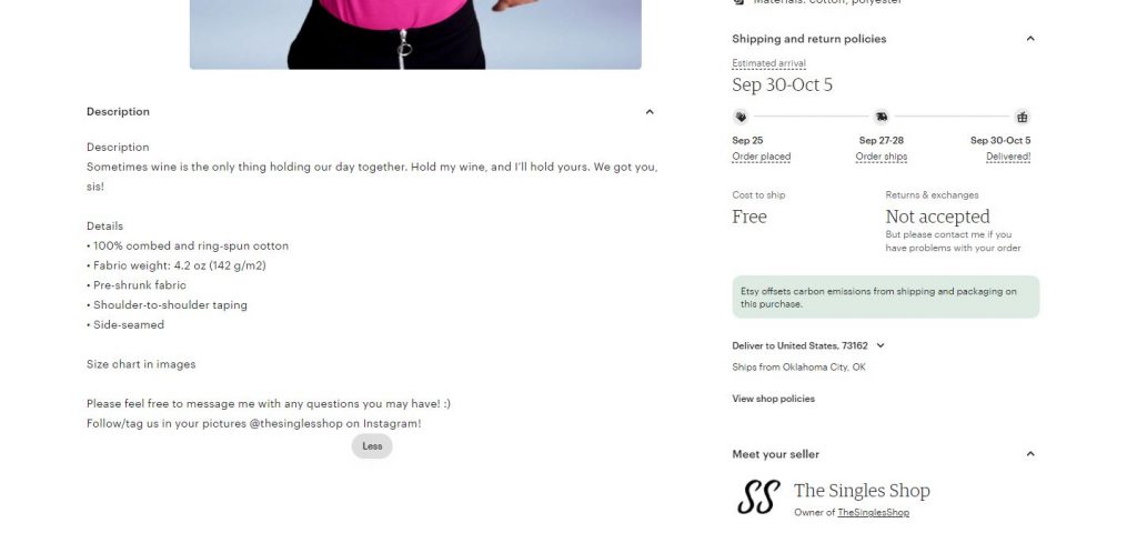 the singles shop_hold my wine description example 2