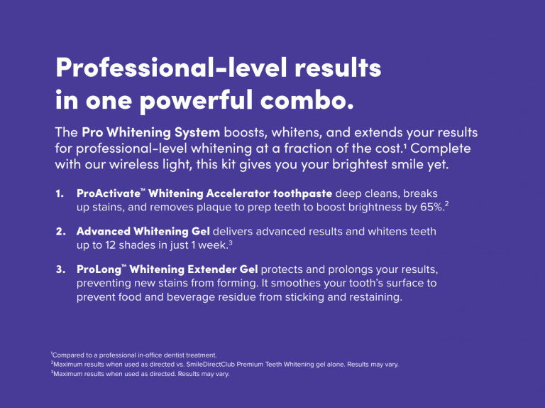 Wireless pro whitening system product guide copy