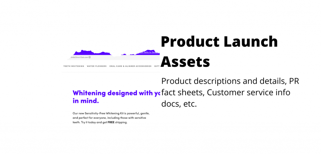 Product launch page clicker