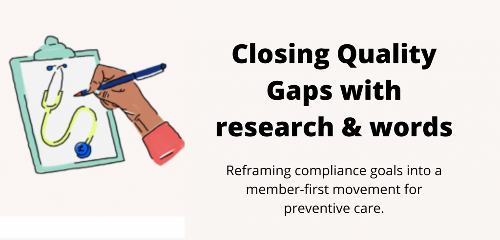 Annual health check campaign. closing quality gaps.