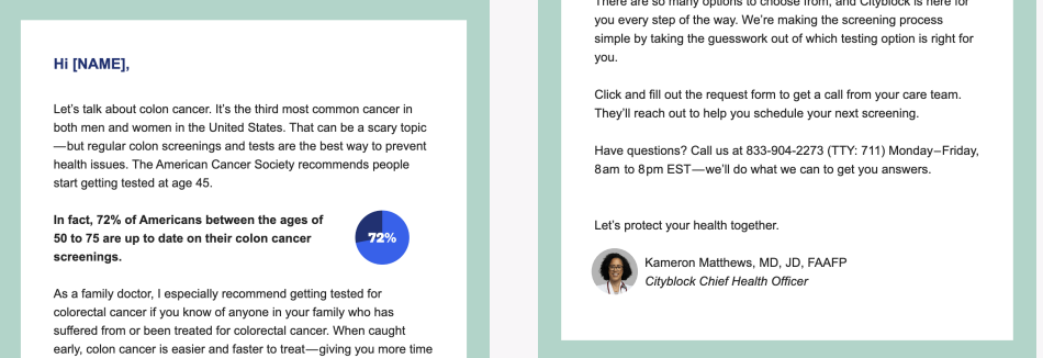 CRC campaign cityblock - 2