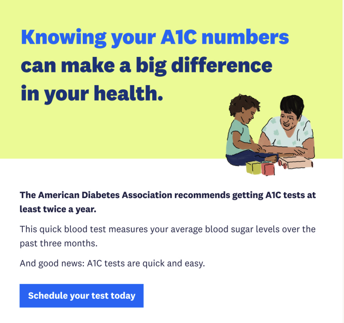 Diabetes A1C campaign cityblock - 3