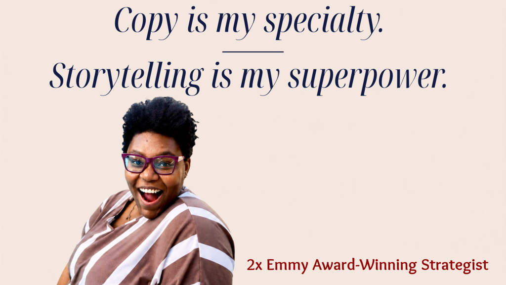 jalisa haggins messaging strategist and consultant and senior copywriter portfolio banner 2
